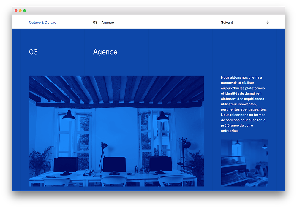 Octave & Octave - Landing Page